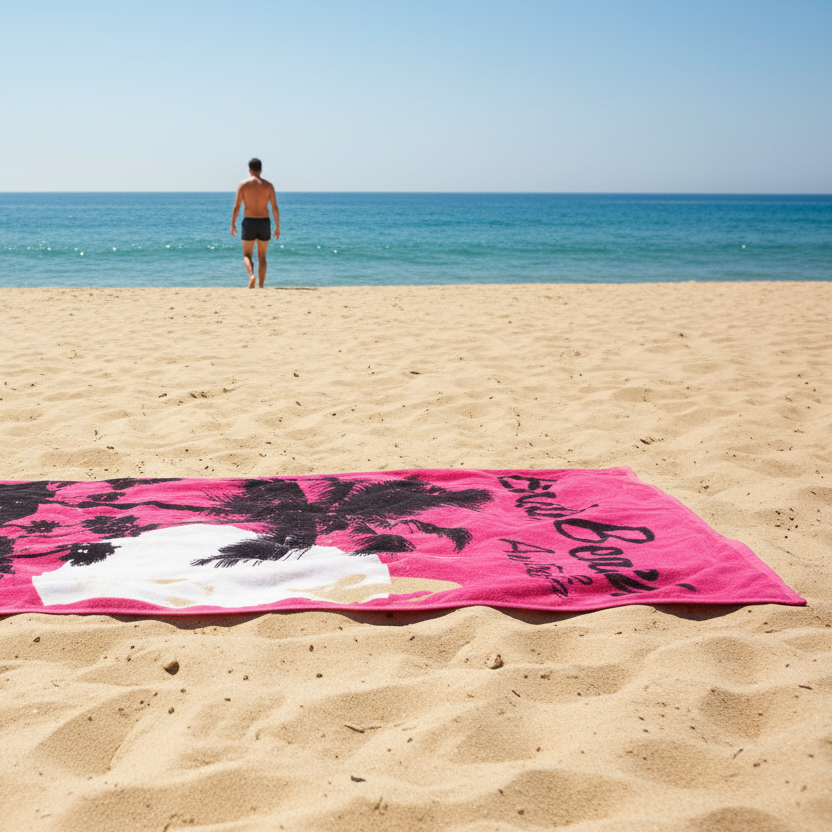 Aqua Blu Bondi Beach Cotton Beach Towel