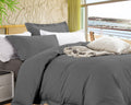 RAMESSES BAMBOO COTTON QUILT COVER SET QUEEN