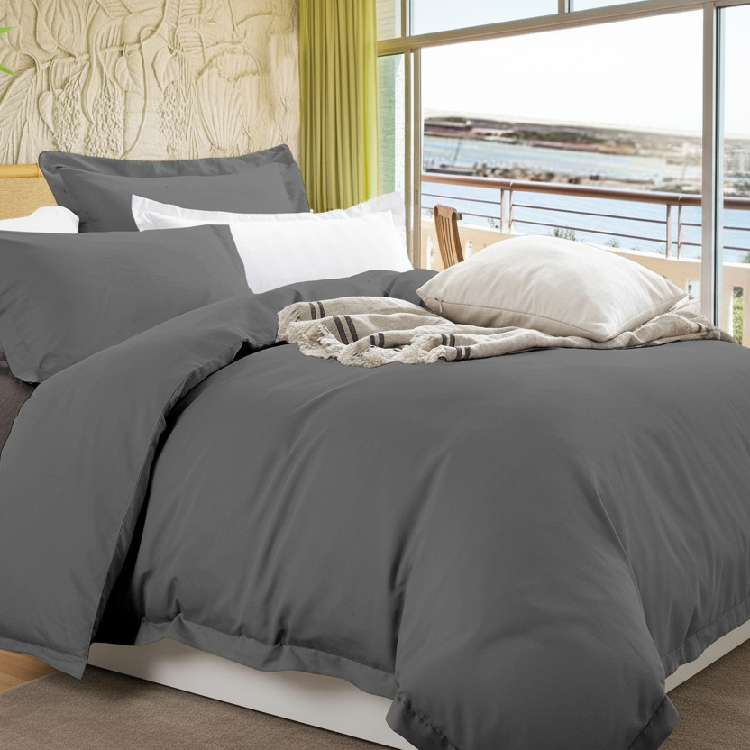 Ramses Bamboo Cotton Quilt Cover Set Queen