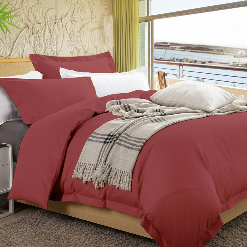 Ramses Bamboo Cotton Quilt Cover Set Queen
