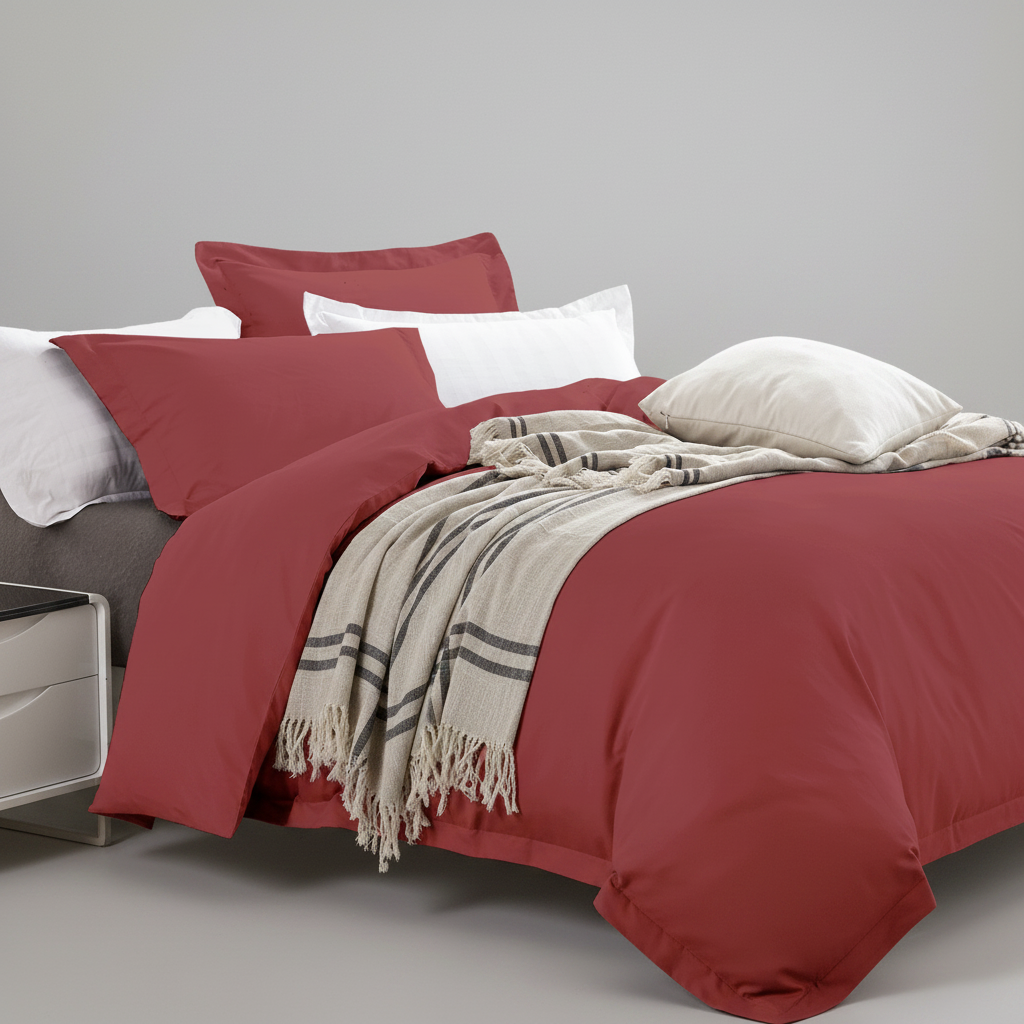 Ramses Bamboo Cotton Quilt Cover Set Queen