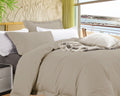 RAMESSES BAMBOO COTTON QUILT COVER SET QUEEN