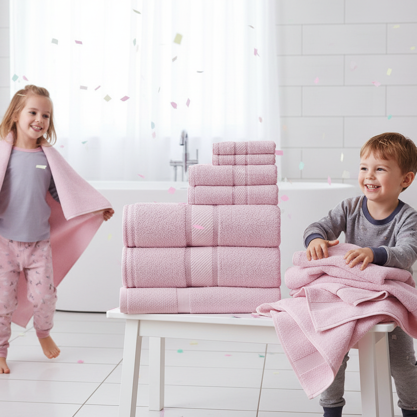 Luxury 7 Piece Bath Towel Set