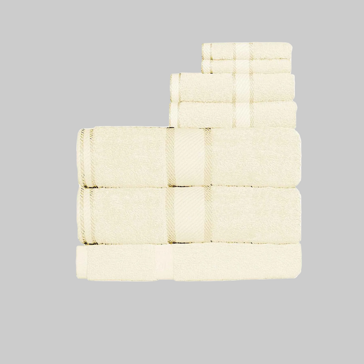 Luxury 7 Piece Bath Towel Set - Royalratri