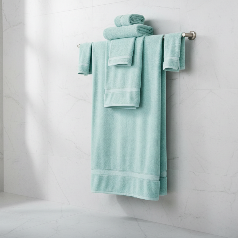 Luxury 7 Piece Bath Towel Set