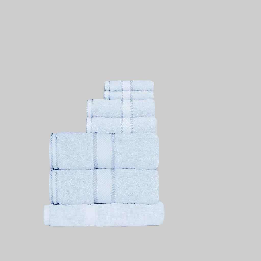 Luxury 7 Piece Bath Towel Set