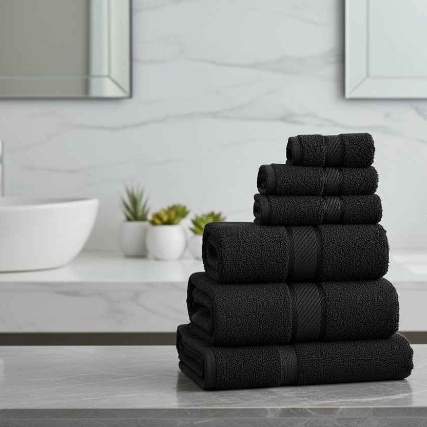 Luxury 7 Piece Bath Towel Set