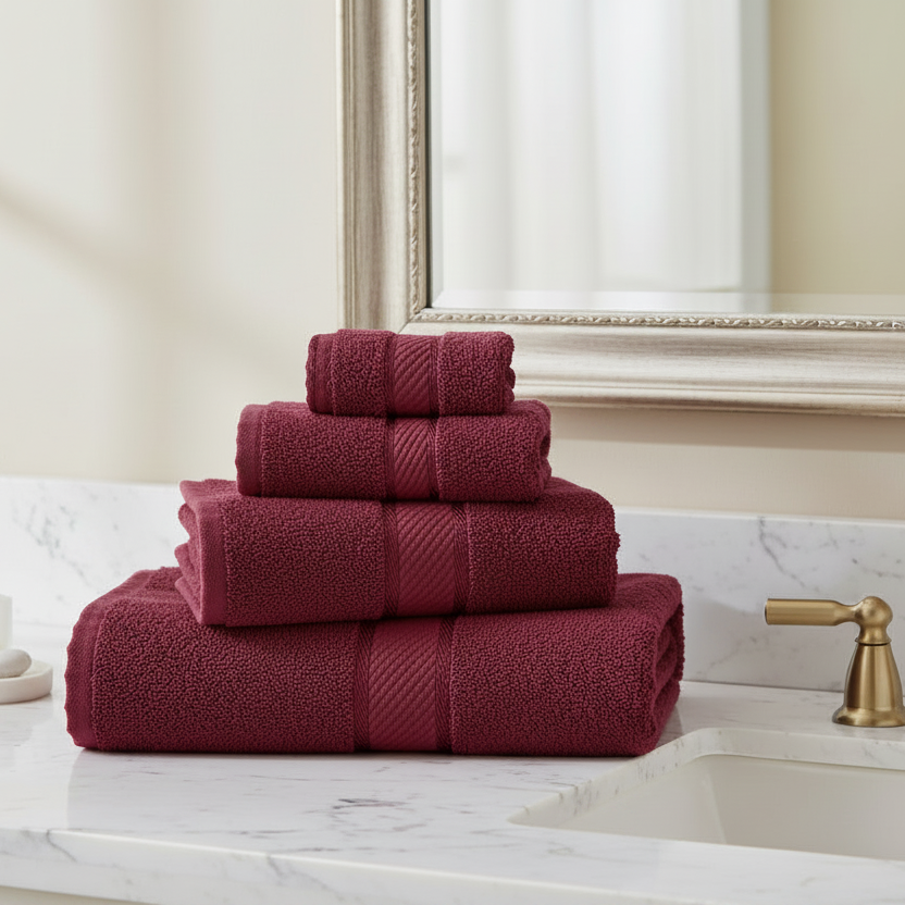 Luxury 7 Piece Bath Towel Set