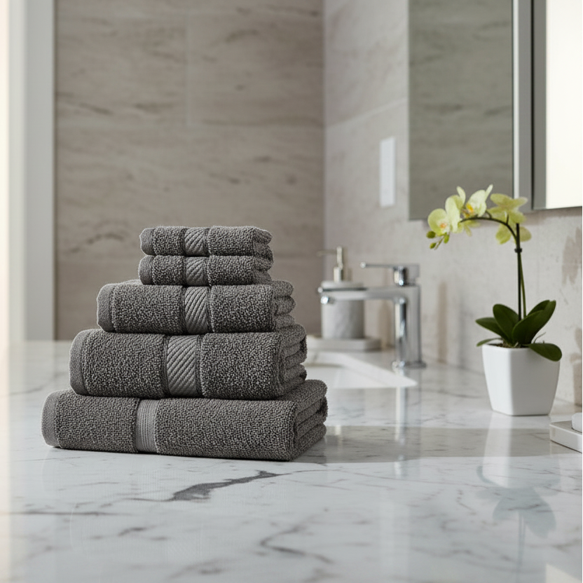 Luxury 7 Piece Bath Towel Set