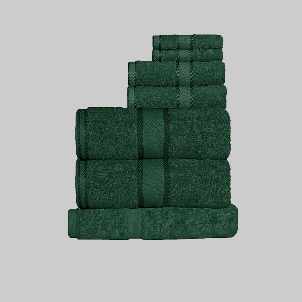 Luxury 7 Piece Bath Towel Set - Royalratri