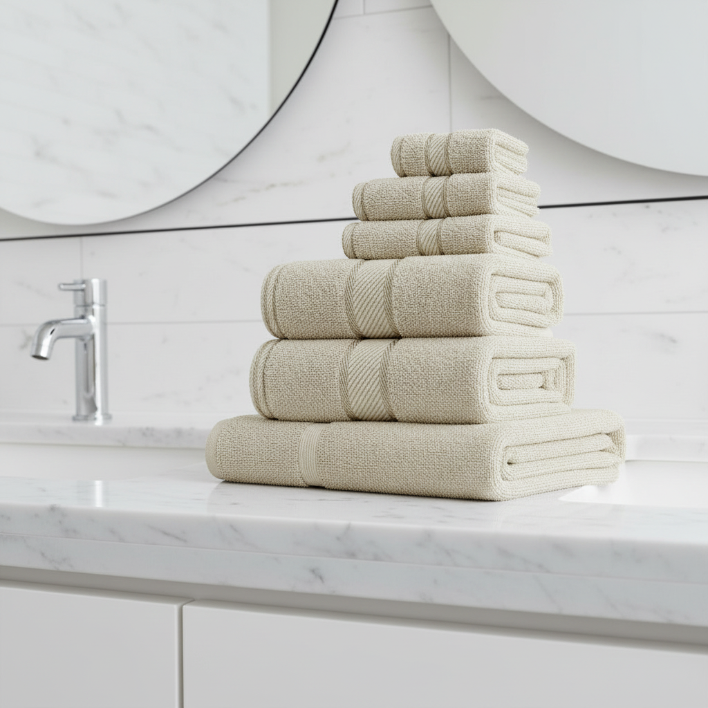 Luxury 7 Piece Bath Towel Set