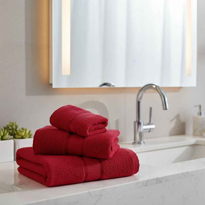 Luxury 7 Piece Bath Towel Set
