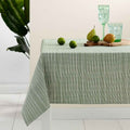Ladelle Green Eco Cotton Rich Tablecloth 150 x 300 cm - Royalratri