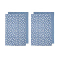Ladelle Homespun Kitchen Tea Towels Denim Set of 4 - Royalratri