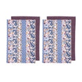 Ladelle Homespun Kitchen Tea Towels Mulberry Set of 4 - Royalratri