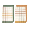 Ladelle Retreat Kitchen Tea Towels Mix Set of 4 - Royalratri