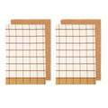 Ladelle Retreat Kitchen Tea Towels Mustard Set of 4 - Royalratri