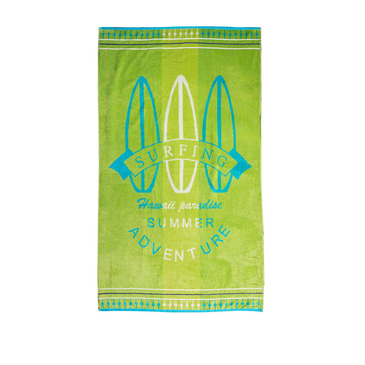 Premium Cotton Jacquard Beach Towel Surfing
