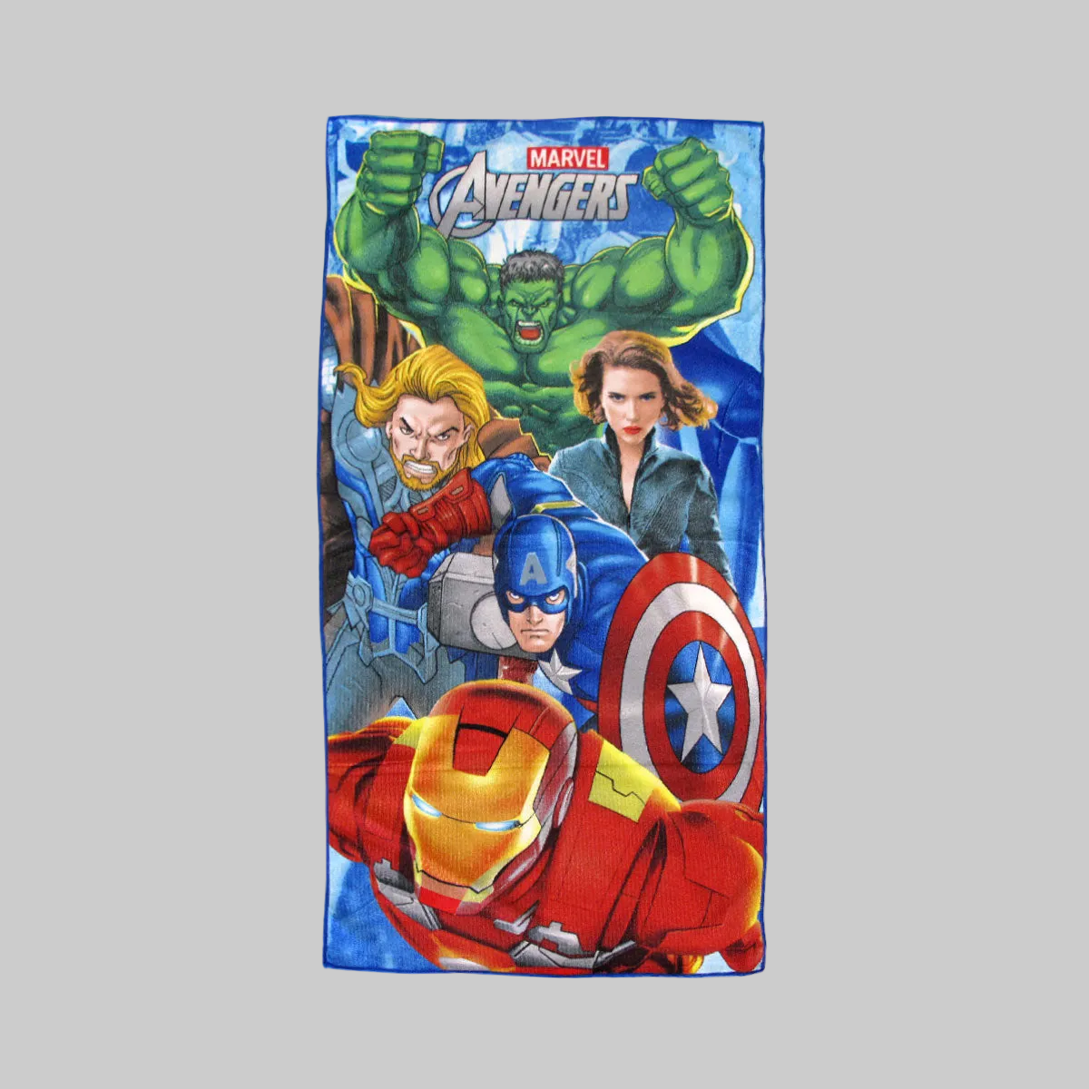 Marvel Avengers Kids Cartoon Printed Microfiber Beach Towel