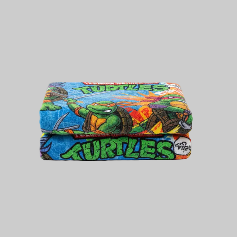 Ninja Turtles Kids Cartoon Printed Microfiber Beach Towel