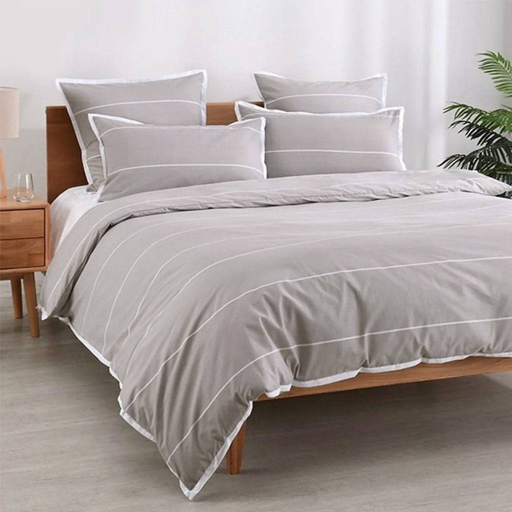 JASON CALISTA QUILT COVER SET QUEEN
