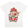 New Funny Adult Xmas Christmas T Shirt Tee Mens Womens 100% Cotton Jolly Ugly, Santa Drive Kombi (White), XL
