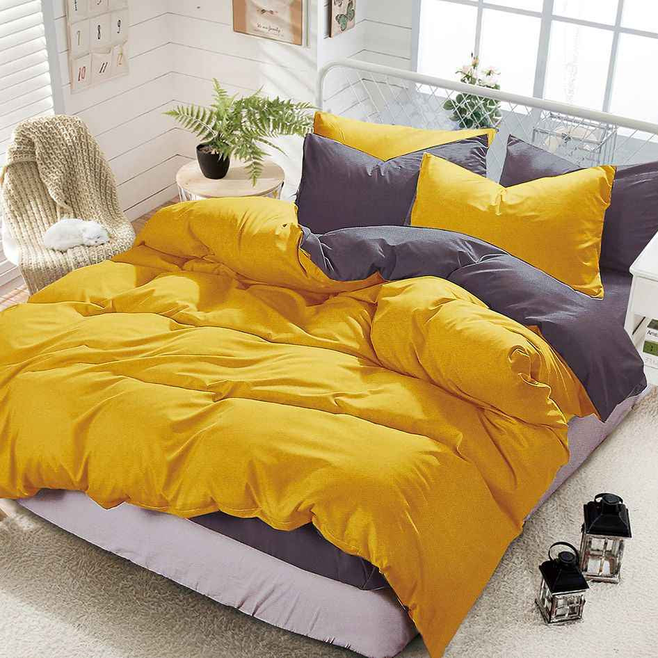 Reversible Quilt Cover Set Queen