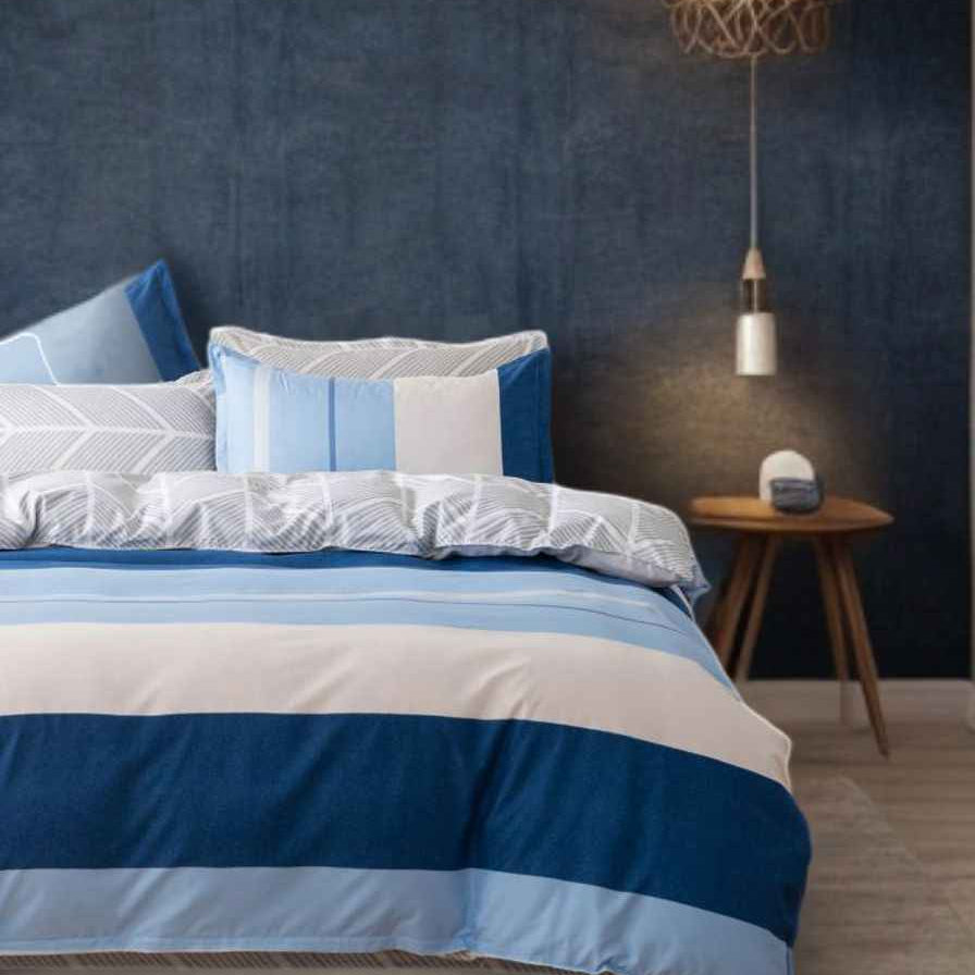 Mannix Striped Quilt Cover Set  King