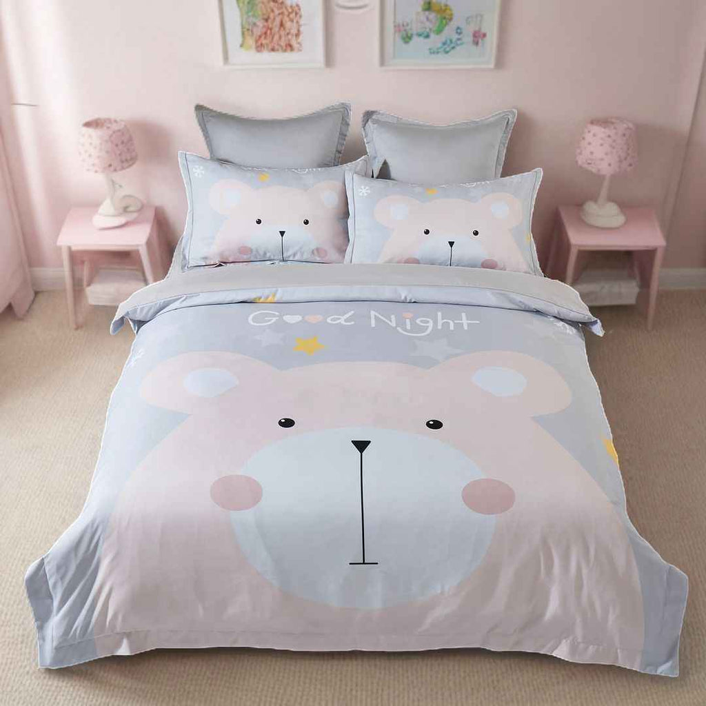 Kids Bear  Quilt Cover Set  Double