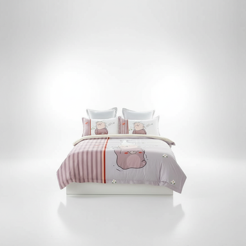 Duck Kids Quilt Cover Set King Single