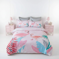 Flamingo Kids Quilt Cover Set King Single