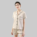 Satin Short Women Pajamas Set Medium