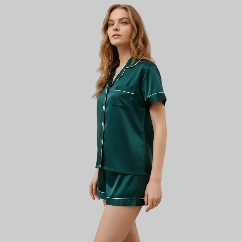 Satin Short Women’s Pajamas Set Medium
