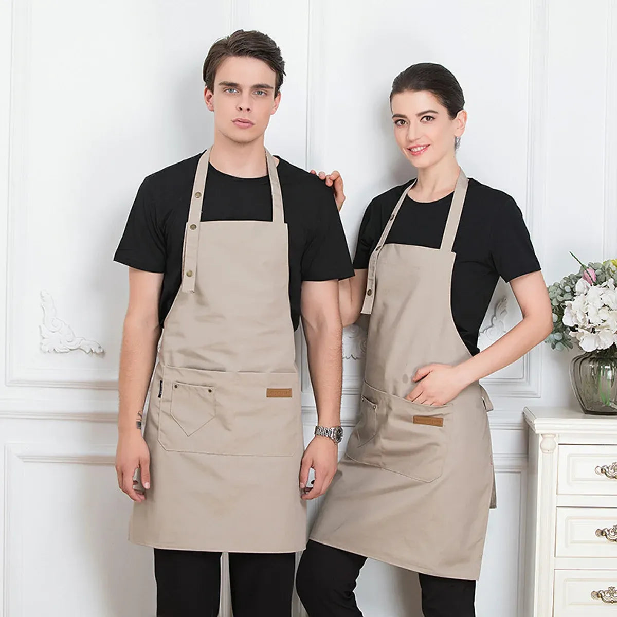 Apron Beige - Royalratri