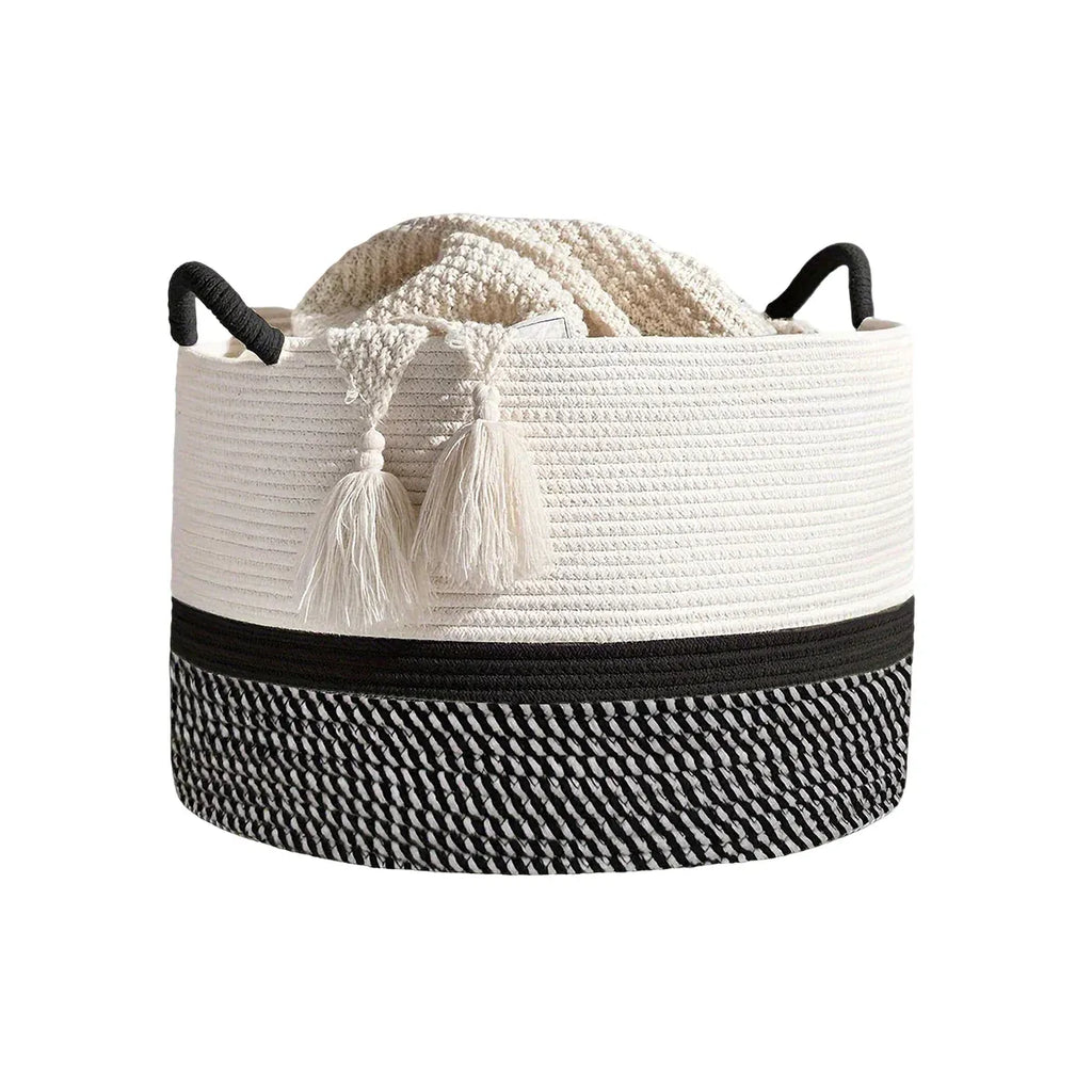 Laundry Basket - Black - Royalratri