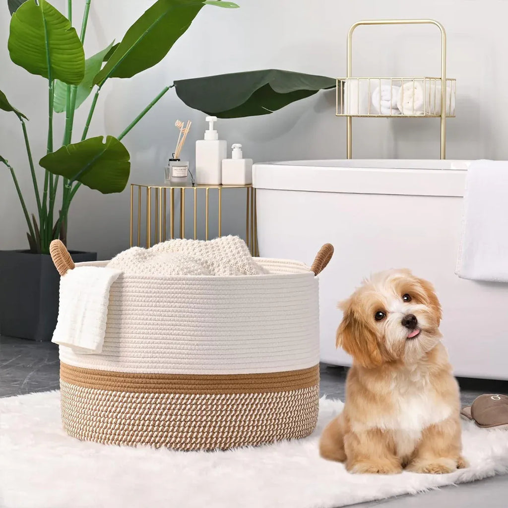 Laundry Basket - Yellow - Royalratri