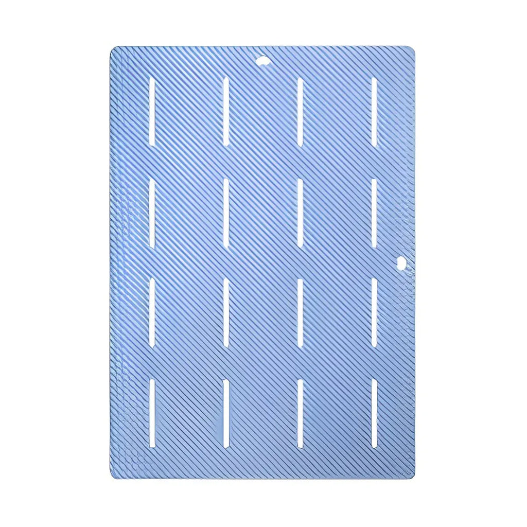 Bathroom Floor Mat Non Slip Shower Rug Soft Quick Dry Household Bath Carpet Mat - Blue
