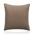 Luxurious Modern Velvet Cushion Cover Soft Square Decorative Pillowcase Brown 1pc - Royalratri