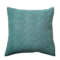 Luxurious Modern Velvet Cushion Cover Soft Square Decorative Pillowcase Light Blue 1pc - Royalratri