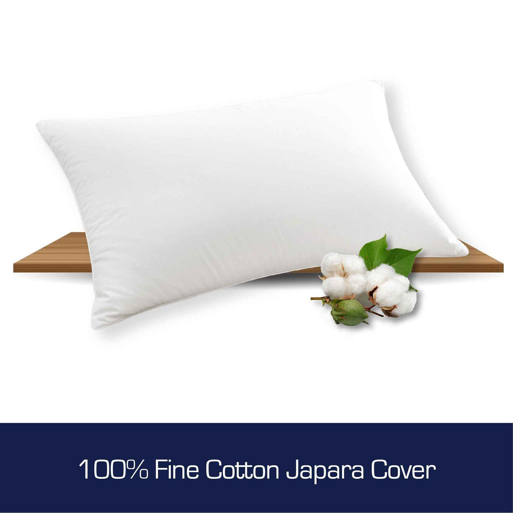 Luxor Australian Made Hotel Quality Pillow Standard Size Twin Pack - Royalratri
