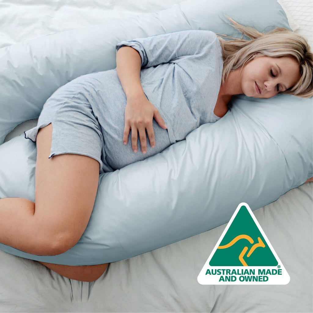 Maternity Pregnancy Nursing Sleeping Body Pillow Pillowcase Included Sky
