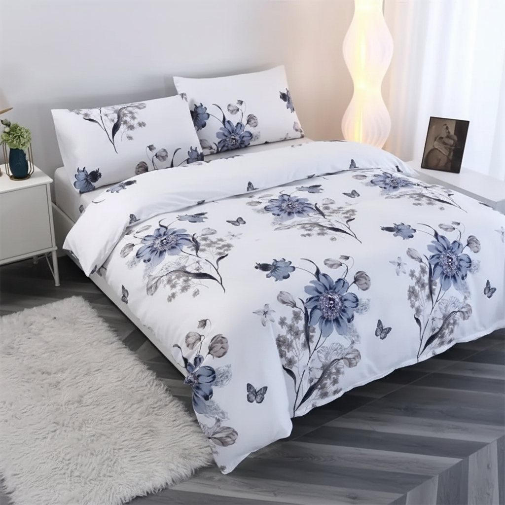 Dream Fields Ever Floral Quilt Cover Set Single