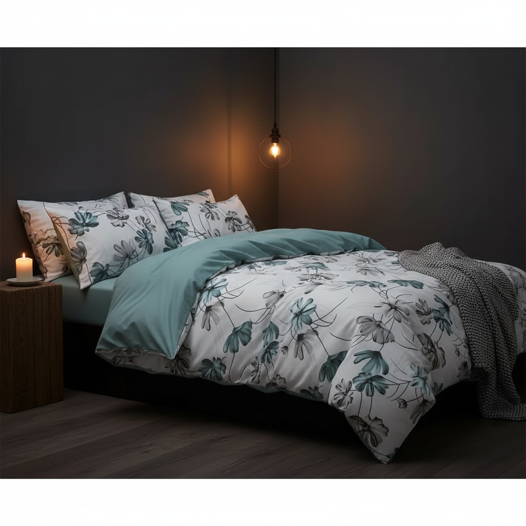Floral Mist Quilt Cover Set Single