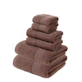 LUXURY TOWEL SET BROWN