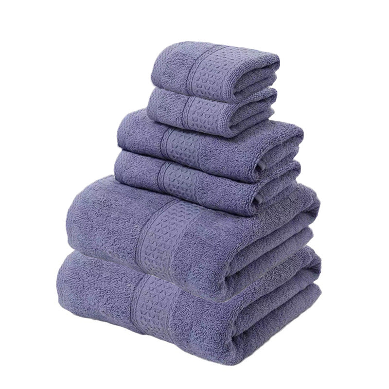 LUXURY TOWEL SET PURPLE