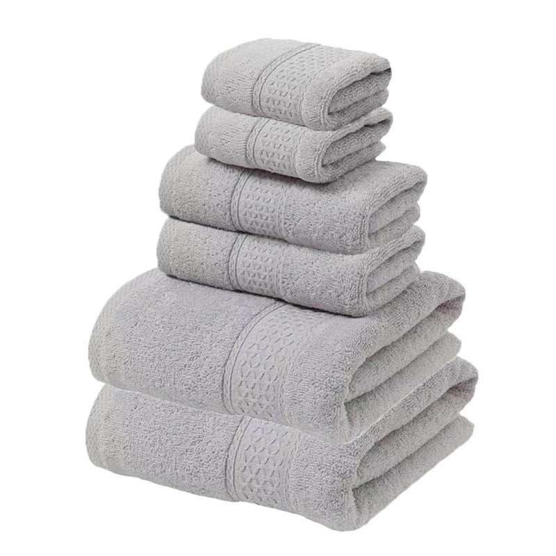 LUXURY TOWEL SET FRENCH GREY