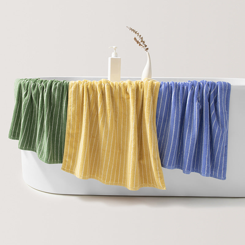 SOFT AND ABSORBENT COTTON TOWEL SET YELLOW