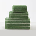 SOFT AND ABSORBENT COTTON TOWEL SET GREEN