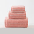 SOFT AND ABSORBENT COTTON TOWEL SET PINK