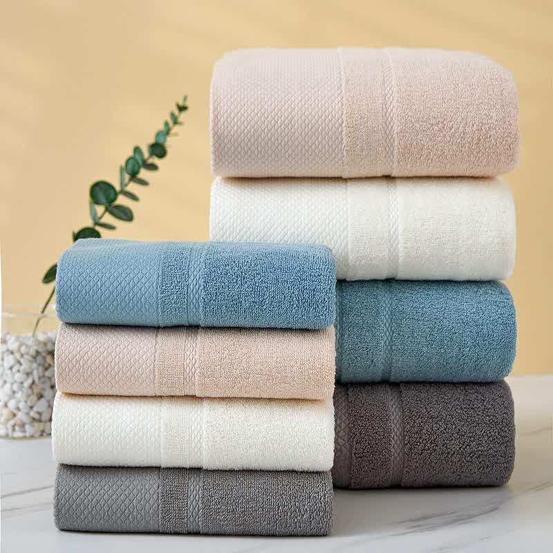 SOFT AND ABSORBENT TOWEL SET GREY